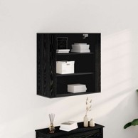 Zidni ormar 80x33x80 cm, hrast crna