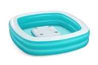 BESTWAY Bazen na napuhavanje 218x218x48cm + plutajući stol
