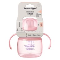 TOMMEE TIPPEE Prijelazna čašica s usnikom i ručkama 150 ml, ružičasta  