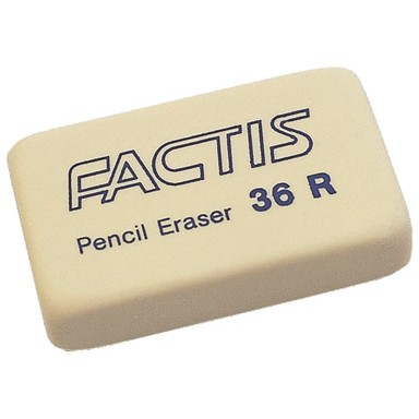 FACTIS Gumica sintetička 36R, bijela