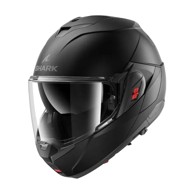 SHARK Flip-back kaciga OXO BLANK, mat crna