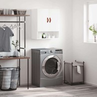 Zidni ormarić, 60 x 31 x 70 cm, konstruirano drvo, bijeli