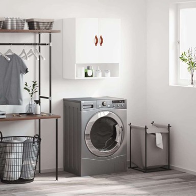 Zidni ormarić, 60 x 31 x 70 cm, konstruirano drvo, bijeli