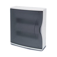 FAMATEL Kutija za osigurače, nadžbuk, 24 osigurača, IP40, providna, 3624-W-M-KN/24
