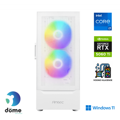 ANNI Stolno računalo Gamer Extreme / Intel Core i7-12700F, 32GB, 2TB SSD, NVIDIA GeForce RTX 5060 Ti, Windows 11 Home