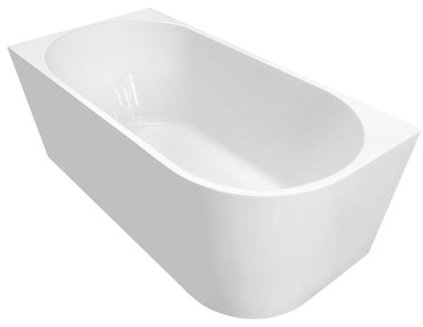 AQUALINE Samostojeća kada TIBERA L, 170x80 cm, bijela
