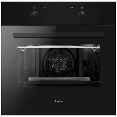AMICA Ugradbena pećnica 10222.3EHbSm Fine Design, 62 l, parno čišćenje, energetski razred A, crna mat