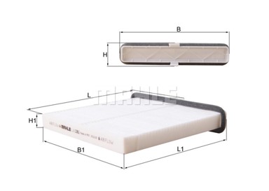 MAHLE Filter zraka LA 1361