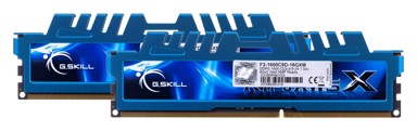 G.SKILL Radna memorija RipjawsX, 16 GB (2x8 GB), CL 9, DDR3, 1600 MHz