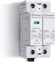 FINDER 7P spd tip 2 odvodnik prenapona (1 varistor + 1 gdt)