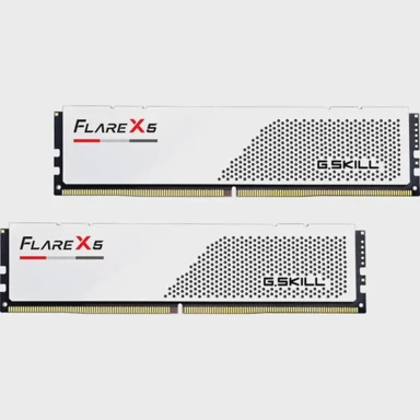 G.SKILL RAM memorija Flare X5 F5-6000J2836G16GX2-FX5W, 32GB (2x16GB), DDR5 6000MHz, CL36, DIMM, bijela