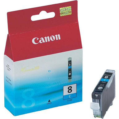 CANON Tinta, CLI-8, original, cijan