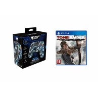 DRAGONSHOCK Bežični kontroler MIZAR Camo plavi, PS4, PC, Mobile + PS4 Tomb Raider