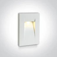 ONE LIGHT Ugradbena svjetiljka led/3,6w/3000k/100lm/53°/240v ip65 bijela dm68062/w/w