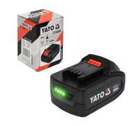 YATO Baterija 18V 4Ah, crna