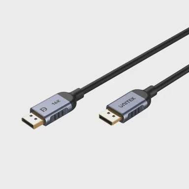 UNITEK DisplayPort kabel C1628GY01-3M, crno/sivi