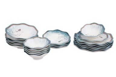 GURAL PORSELEN Porculanski set pribora za jelo Lily, 24-dijelni