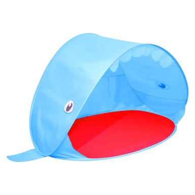IPLAY Šator za plažu POP-UP plavi 8215, automatsko sklapanje