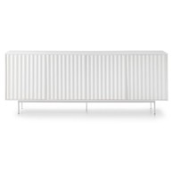 Bijela niska komoda 211x80 cm