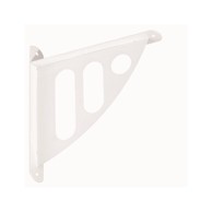 JEWE Nosač za policu OVALNI 20X19X2,5, bijeli