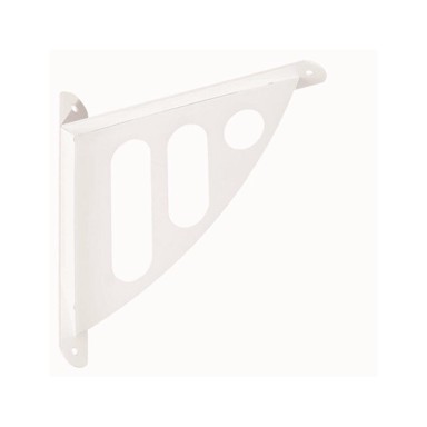 JEWE Nosač za policu OVALNI 20X19X2,5, bijeli