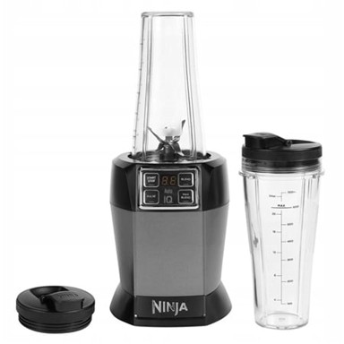 NINJA Blender BN495EU, 1000W, 0,7l, srebrno-crni