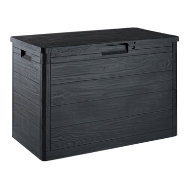 TOOMAX Antracitno siva vrtna kutija za pohranu Woodys 