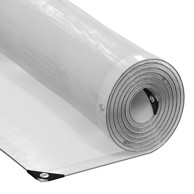 Pokrivač za biljke s ušicama 2x6 m polietilen