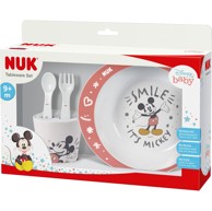 NUK Komplet za jelo Disney Mickey, 9+ mj