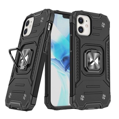 MG Maskica za iPhone 14 Plus, Ring Armor, crna