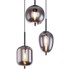 GLOBO Stropna svjetiljka Blacky 3xE14 40W