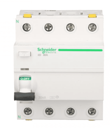 SCHNEIDER 4P 80A 0.03A diferencijalni prekidač tip A iID A9Z21480