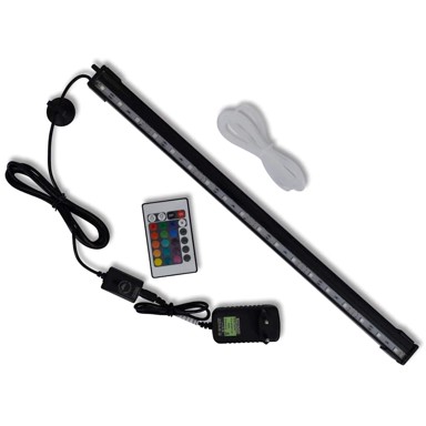 LED potopna Bubble lampa za akvarij, RGB, 48 cm