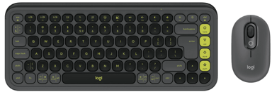 LOGITECH Tipkovnica i miš Pop Icon Combo, bluetooth, grafitna