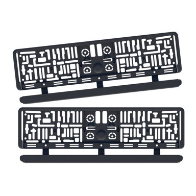 Okvir auto tablica crni