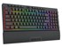 REDRAGON Tipkovnica K515-RGB SHIVA 98, žična, RGB, crna