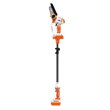 RURIS Baterijska teleskopska pila za grane