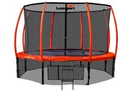 LEAN SPORT Trampolin, 244 cm, crno/crveni