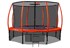 LEAN SPORT Trampolin, 244 cm, crno/crveni
