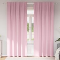 Zavjese za zatamnjivanje 245x140 cm 2kom, roze