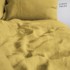 LINEN TALES Lanena jastučnica Lemon Curry 40x60 cm