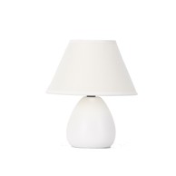 FEROTEHNA Stolna lampa D40S E14, 40W, 24 cm, 01869, bijela