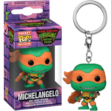 FUNKO POP! Privjesak Pocket POP, TMNT Michelangelo