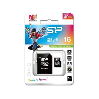 SILICON POWER Memorijska kartica, 16 GB, MicroSD
