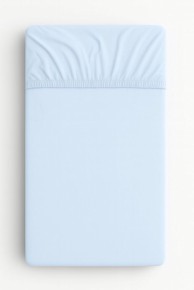 MY SWEET BABY Pamučna plahta za krevetić, 120x60 cm, plava