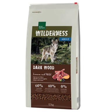 REAL NATURE Suha hrana za pse Wilderness Adult janjetina i divljač 12 kg