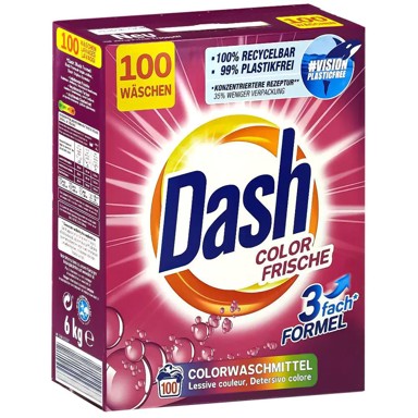 DASH Deterdžent za rublje Color Frische, 100 pranja