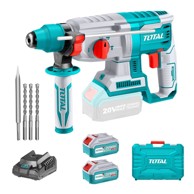 TOTAL One-Stop Tools akumulatorski SDS-Plus čekić 20 V, 2,5 J, s baterijama i koferom (TRHLI202287)