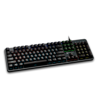 Gaming tipkovnica, mehanička, RGB, QWERTY raspored, crna