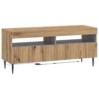 LED TV kabinet od konstruiranog drva, artisan hrast